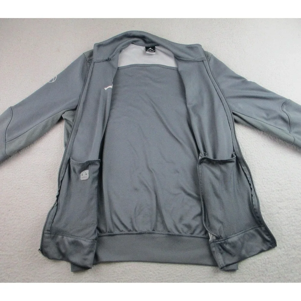 Nike Jordan Dri-FIT Jacket Mens Medium‎ Gray Full Zip Track Jumpman 696736-065